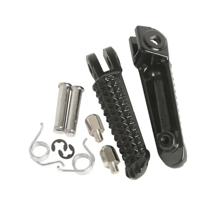 Moderní BIKETEC PARTS sada stupaček kompletní s upevněním YAMAHA YZF R1 98-11, YZF R6 99-12, YZF R6S 03-09 barva černá