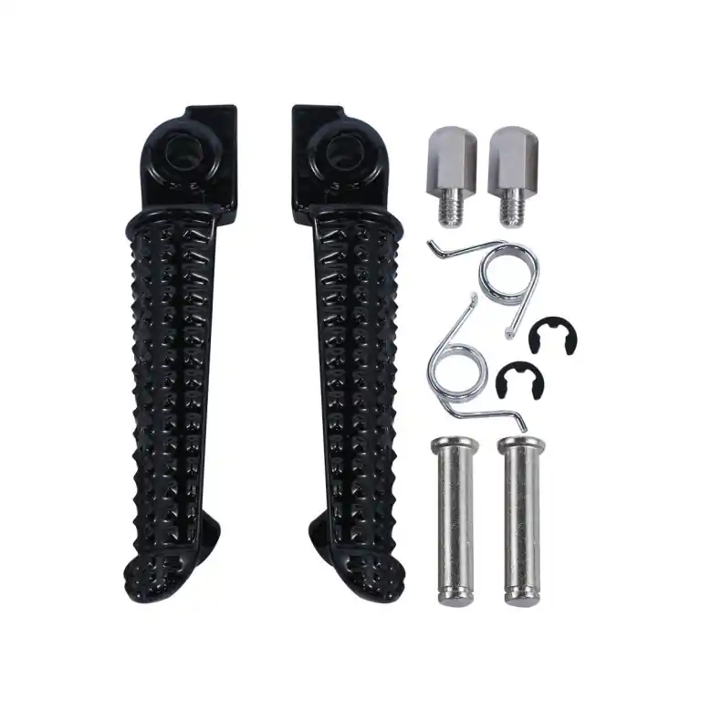 Nejprodávanější BIKETEC PARTS sada stupaček kompletní s upevněním YAMAHA YZF R1 98-11, YZF R6 99-12 barva černá