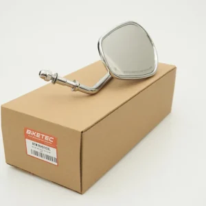 BIKETEC PARTS zrcátko univerzální chromované HARLEY DAVIDSON levé Ruční Výroba