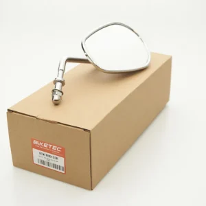 Prémiový BIKETEC PARTS zrcátko univerzální chromované HARLEY DAVIDSON pravé