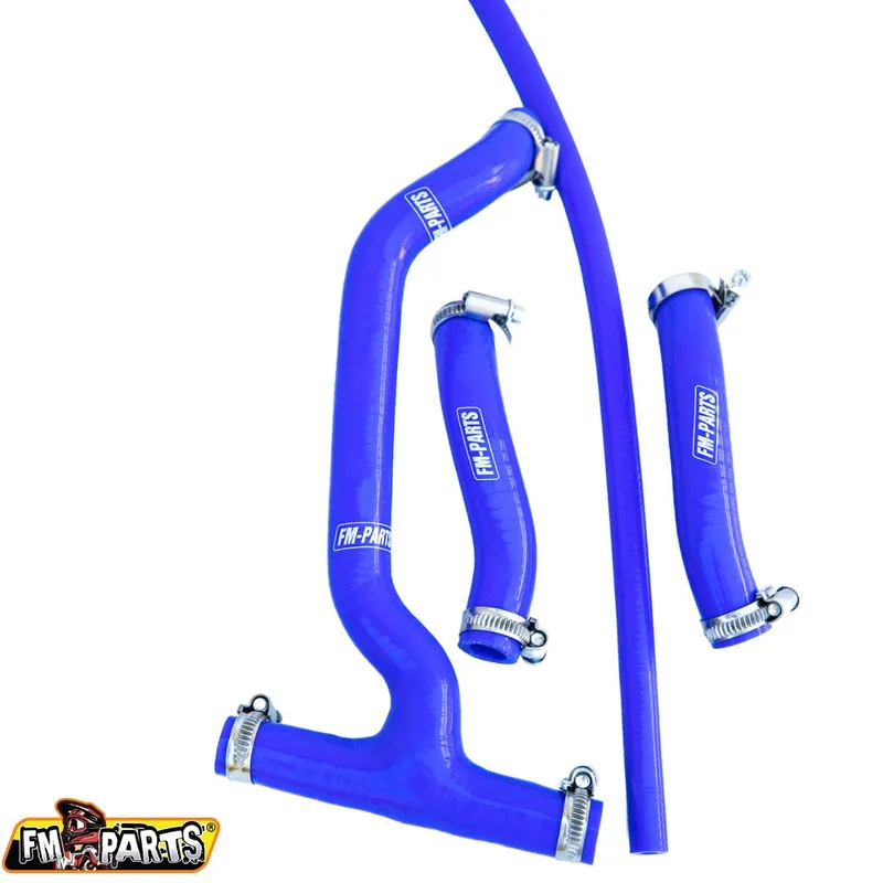 Novinka FM-PARTS silikonové hadice chladiče SHERCO 250/300 13-24 barva světle modrá