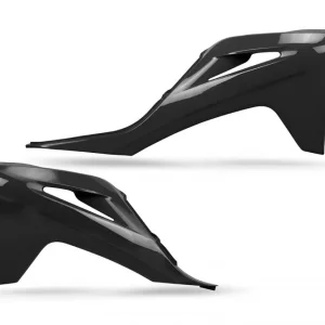 Poslední Šance UFO kryty chladiče GAS GAS MC 125, /MC-F/EC/EC-F/EX-F 250, /EX/EC 300, /EC-F/EX-F 350, /MC-F/EX-F 450 21-22, barva černá