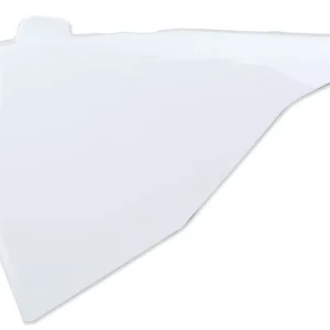 UFO boční tabulky na startovací číslo GAS GAS MC/MC-F/EX/EX-F/EC/EC-F 21 s krytem filtru a ventilačními otvory barva bílá - Nejlepší Cena