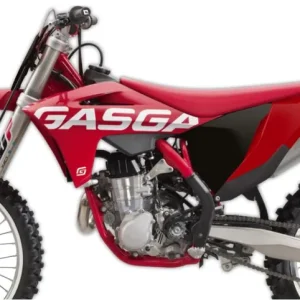 UFO boční tabulky na startovací číslo GAS GAS MC/MC-F/EX/EX-F/EC/EC-F 21 s krytem filtru a ventilačními otvory barva červená Nová Kolekce