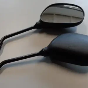 Cenová Bomba GZ zrcátko univerzální pro skútry oválné levé i pravé (komplet) závit YAMAHA M8 barva černá