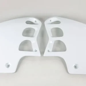 Exkluzivní UFO kryty chladiče HONDA CR 500 89-01, barva bílá