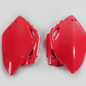 Koupit Online UFO boční tabulky na startovací číslo HONDA CRF 450R 05-06, barva červená