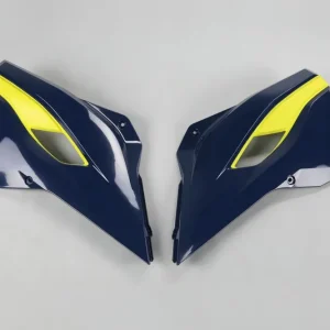 Dokud Zásoby Vydrží UFO kryty chladiče HUSQVARNA TC/TE 125, FC/TX/TE/FE 250, TC/TE/TX 300, FC/FE 350, FC/FE 450, FE 501 14-16, TC 250 16, barva světle modrá/žlutá