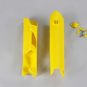 Speciální Cena UFO kryty předních tlumičů HUSQVARNA TC/TE/TX 125/300, TC/FC/TE/TX/FE 250, TC/TE 310, FC/FE 350/450, FE 501 14-15, barva žlutá - nahrazený KT04002103