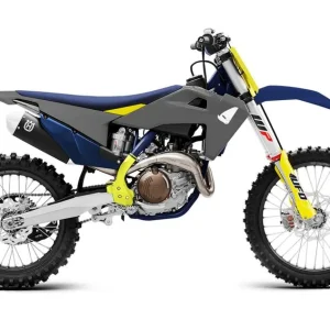 Ihned K Objednání UFO kompletní sada plastů HUSQVARNA TC/FC 19-21 barva šedá/žlutá/světle modrý ( včetně krytů teleskopů, rámu a samolepek )