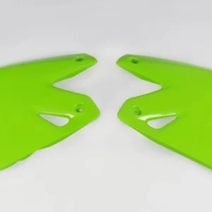 Sleva UFO kryty chladiče KAWASAKI KLX 400R 03-25, barva zelená - nahrazený SU03978026