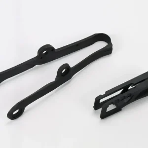 UFO komplet kluzák + vodítko řetězu KAWASAKI KXF 250 09-16, KXF 450 09-15, barva černá Garance Vrácení Peněz