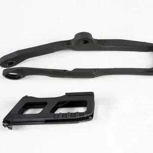 Dokud Zásoby Vydrží UFO komplet kluzák + vodítko řetězu KAWASAKI KXF 250 17-20, KXF 450 16-18, barva černá