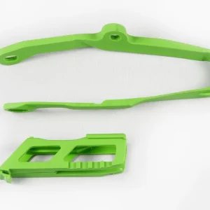 Koupit Online UFO komplet kluzák + vodítko řetězu KAWASAKI KXF 250 17-20, KXF 450 16-18, barva zelená