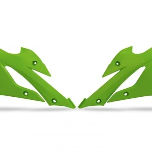 Akční Nabídka UFO kryty chladiče KAWASAKI KX 85 22-25, KX 112 22-25 barva zelená