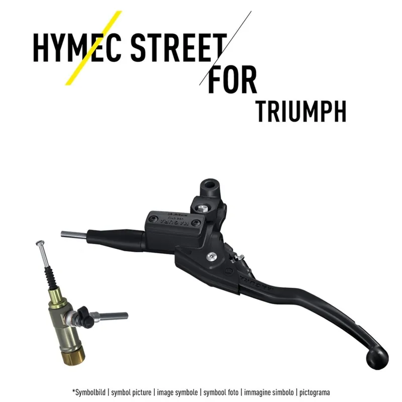 Profesionální MAGURA sada hydraulické spojky HYMEC 167 TRIUMPH STREET TRIPLE 675 12-16; TIGER 800/800XC 10-14; TIGER 800XR 15-17 (průměr pístku 10,5mm) olej minerální