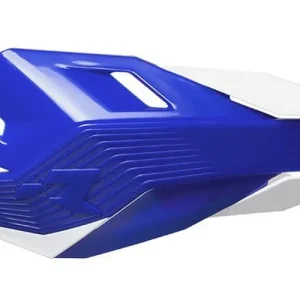 Luxusní RACETECH (RTECH) kryty páček HP3 barva světle modrá bílá (se 2 typy držáků na řidítka a rukojeti)