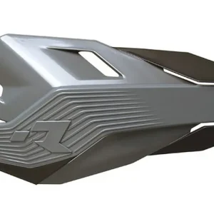 Bezpečná Platba RACETECH (RTECH) kryty páček HP3 barva šedá černá (se 2 typy držáků na řidítka a rukojeti)