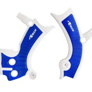 Odeslání Ihned RACETECH (RTECH) kompletní kryty rámu BI-mateRIAL SUPER GRIP YAMAHA YZF 250 19-21, YZ-FX 250 20-21, YZF 450 18-21, YZ-FX 450 19-21, WRF 250 20-21, WRF 450 19-21 barva bílá světle modrý -