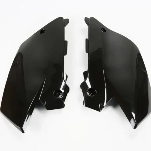 UFO boční tabulky na startovací číslo YAMAHA YZ 125/250 02-14 restyling barva černá Autentický