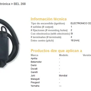 DZE cívka APRILIA; BETAMOTOR; DERBI; DUCATI; GARELLI; MALAGUTI; PEUGEOT; YAMAHA Oblíbený