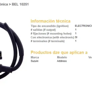 DZE cívka SUZUKI ADDRESS 50 (všechny ročníky) Výprodej