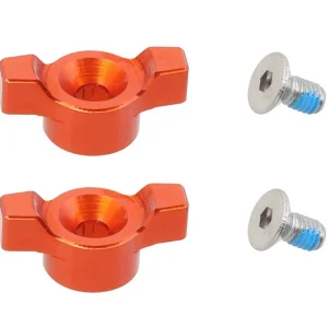 PSYCHIC sada šroubů do nastavení zavěšení přední KTM SX / XC / XC-W / EXC / EXC-F / SX-F / SMR 125 / 150 / 250 / 300 / 350 / 450 / 500 21-24, HUSQVARNA TC / TE / FC / FE / 125 / 150 / 250 / 350 / 450 / 501 20-24, barva oranžová Dokud Zásoby Vydrží