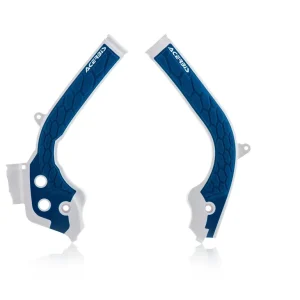 ACERBIS kryty rámu X-GRIP KTM EXC / EXC-F 17-19, SX /SX-F 16-18, HUSQVARNA FC / TC 16-18, FE / TE 17-19 barva bílá / světle modrý Doprava Zdarma