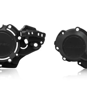 ACERBIS kryty motoru (kryt víka/ krytu spojky i alternátoru) X-POWER KTM SX 250 19-22, EXC 250 / 300 20-23, HUSQVARNA TE 250 / 300 20-23, TC 250 19-22 barva černá Hromadná Objednávka