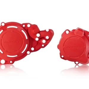 ACERBIS kryty motoru (kryt víka/ krytu spojky i alternátoru) X-POWER BETA 250 / 300 RR 18-24, XTRAINER 250 / 300 18-24 barva červená Zlevněný