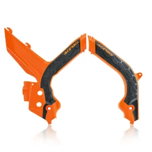 Must-Have ACERBIS kryty rámu X-GRIP KTM EXC / EXC-F / XC-W / XCF-W 20-23 barva oranžová / černá
