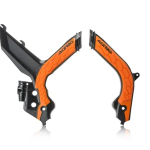 Nejlepší Volba ACERBIS kryty rámu X-GRIP KTM EXC / EXC-F / XC-W / XCF-W 20-23 barva černá / oranžová