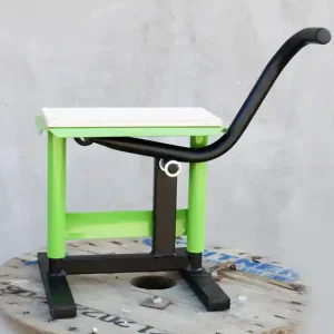 Limitovaná Edice BIKETEC stojan/zvedák/podstavec motocyklu CROSS barva zelená/černá