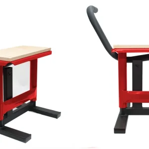 Akce BIKETEC stojan/zvedák/podstavec motocyklu CROSS barva červená/černá