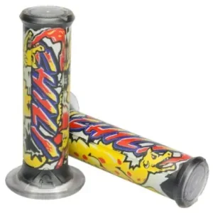 HARRIS řazení (gripy) 01684-CL (120 mm/22 mm) bez otvoru barva žlutá/světle modrý/červená Víkendová Akce