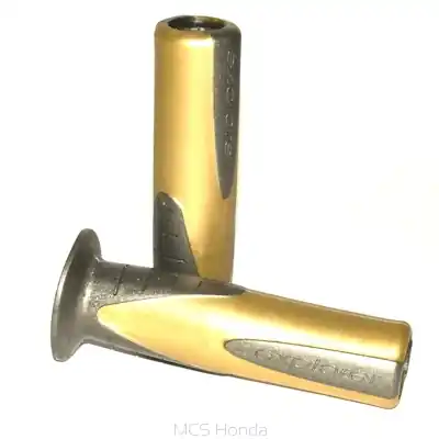 ARIETE řazení (gripy) 01693-GO EXPLORER (120 mm) s otvorem barvaR zlatá/stříbrná Moderní