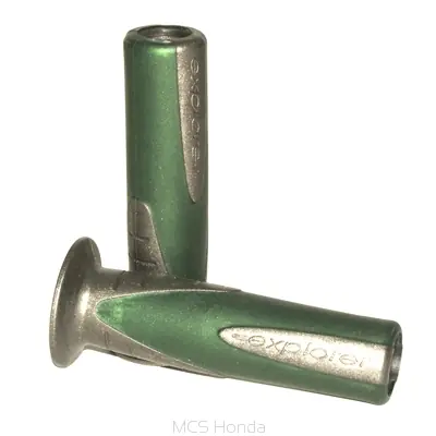 Ověřený ARIETE řazení (gripy) 01693-GV EXPLORER (120 mm) s otvorem barvaR zelená