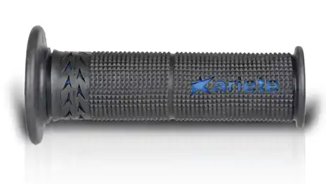 ARIETE řazení (gripy) ROAD SOFT ESTORIL (120 mm) s otvorem barvaR černá světle modrý (12) Nejlepší Volba