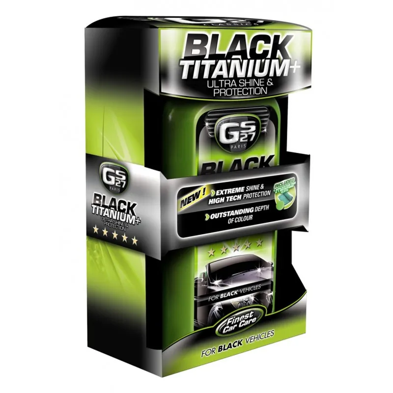 Nejlepší Volba Leštěnka GS27 Titanium Intense Black Ultra Shine & Protection Kit