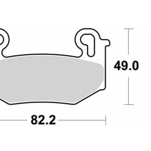 SBS brzdové destičky KH779 STREET PERFORMANCE (EXCEL) sintrované barva zlatá BMW R 1300 GS 24-, R 1300GS TRIPLE BLACK 24-, R 1300GS TROPHY 24- přední Trendový