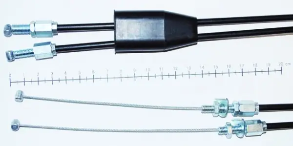 Luxusní PSYCHIC lanko plynu HONDA CRF 250R 04-09, 250X 04-13, CRF 450R 02-08, 450X 05-12 (CI0112) (53.110018) (L3920414)