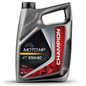 CHAMPION motorový olej MOTO HP 4T 10W40 4L MA2 polosyntetický (AKC) Omezená Nabídka