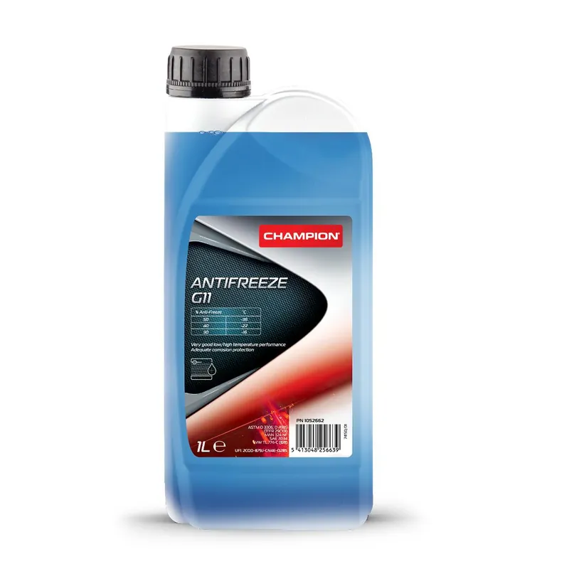 Sleva CHAMPION chladící kapalinaY ANTIFREEZE G11 1L