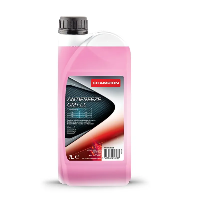 Horká Nabídka CHAMPION chladící kapalinaY ANTIFREEZE G12+ LL 1L