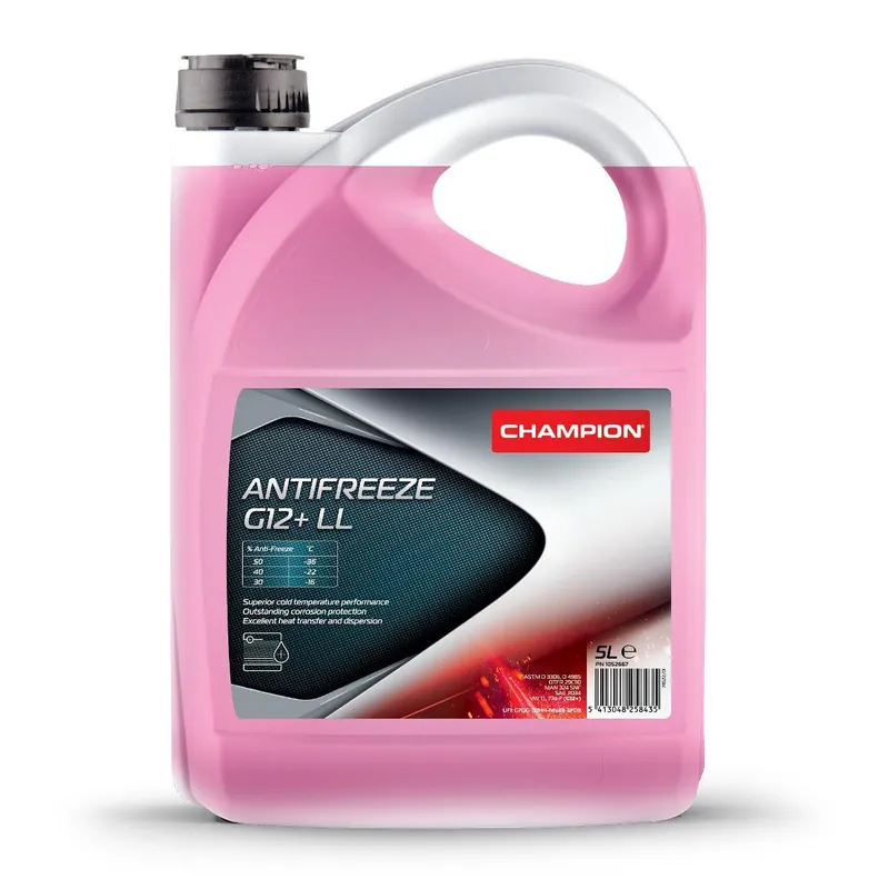 CHAMPION chladící kapalinaY ANTIFREEZE G12+ LL 5L Must-Have