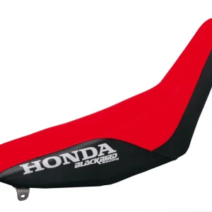 Luxusní BLACKBIRD potah sedla HONDA XR 250/400 96-04 (17) LOGO HONDA, barva červená/černá