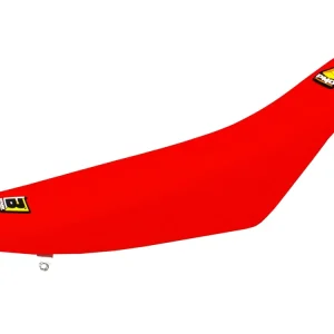 Sezónní Sleva BLACKBIRD potah sedla HONDA CR 125/250 02-07, CRF 450R 02-04 PYRAMID (PMD) barva červená