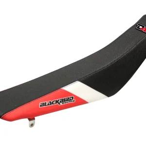 BLACKBIRD potah sedla HONDA CR 80 96-02, 85 03-07 DREAM 4 HONDA barva černá/bílá/červená Sezónní Sleva