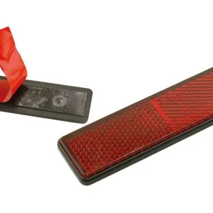 V PARTS (VICMA) reflektor obdélníkové samolepící (s lepidlem) barva červená (11418) Nízká Cena