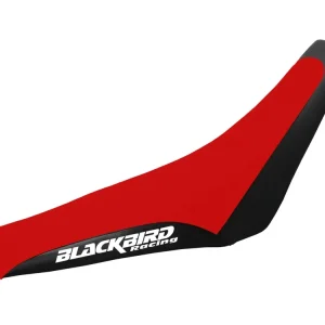 Moderní BLACKBIRD potah sedla YAMAHA TTR 600 97-05 TRADITIONAL LOGO BLACKBIRD barva červená černá